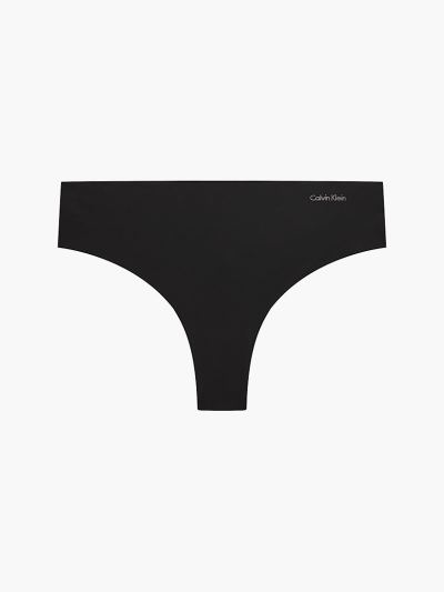 Calvin Klein Underwear HU251471 | Calvin Klein Invisibles Női Tanga Fekete